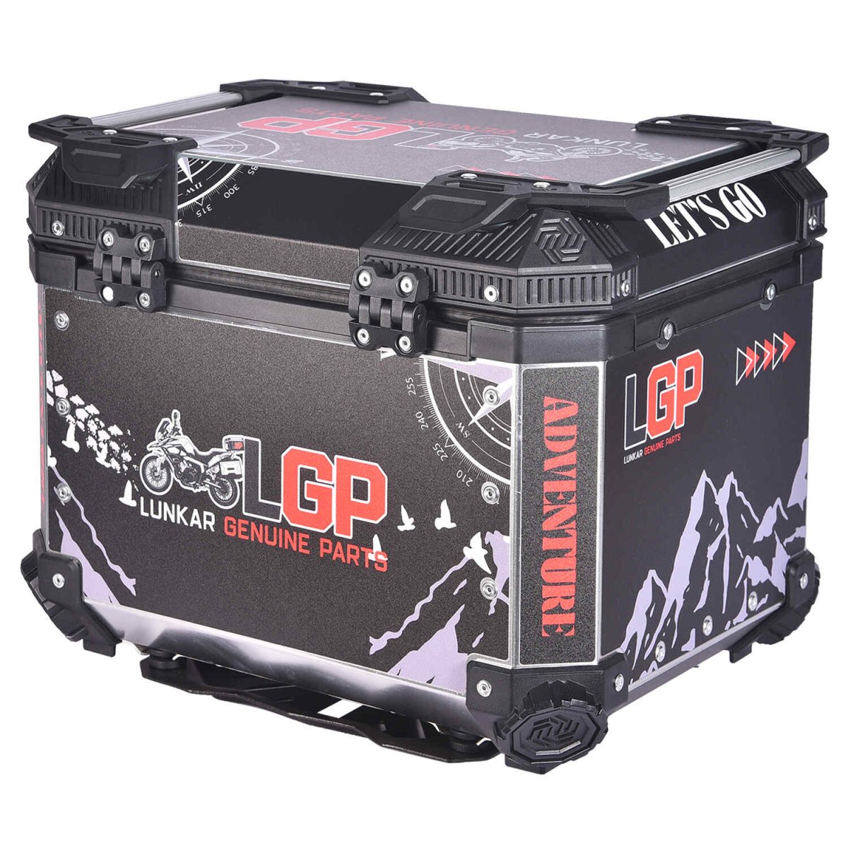 TOP BOX 45L LGP LOGO W/REST - View 3