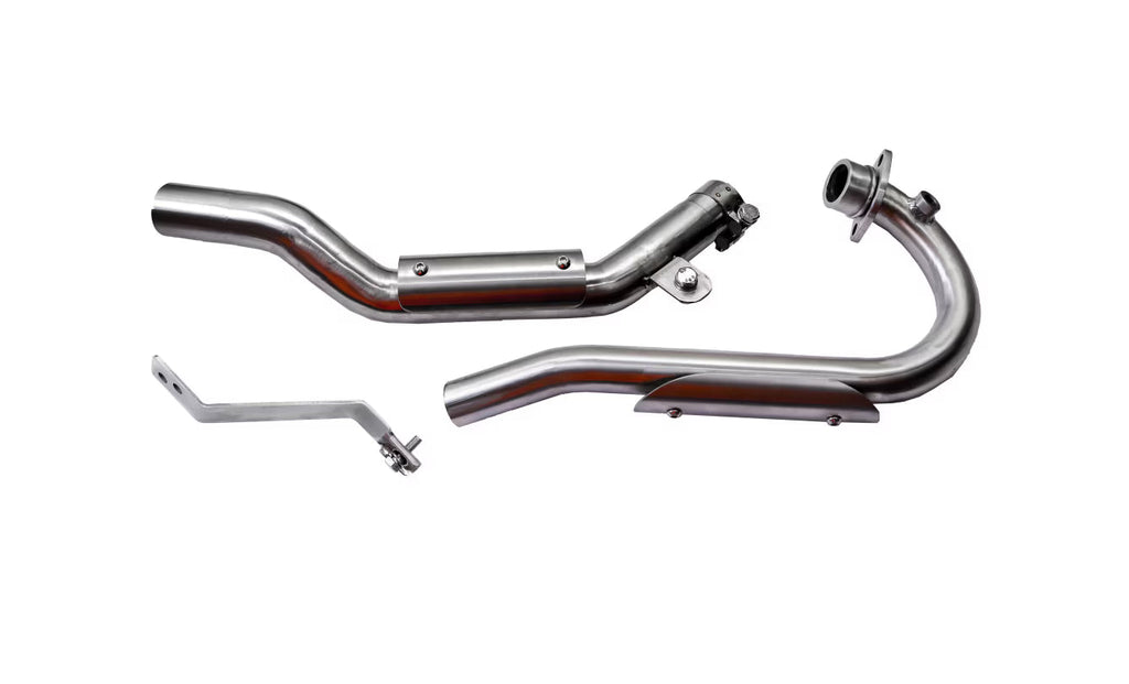 Motowings Performance Thrasher Exhaust for Hero Xpulse 200 (BS4 / BS6 2V / 4V / Rally / Pro) | Stainless Steel 304 Slip-On